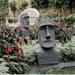 Easter Island Moai Monolith Garden Statue