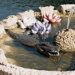 Fearless Floating Gator Statue
