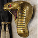 Egyptian Cobra Goddess Wall Sculpture