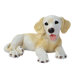 Labrador Puppy Dog Statue in Yellow