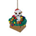 Merry Meekat Holiday Ornament