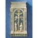 Crucifixion (1521) Wall Sculpture in Blue and Cream