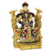 Chinese Empress on Dragon Throne Statue