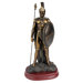 Legendary Spartan Warrior Statue in Verdigris Faux Bronze