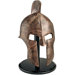 Greek Spartan Helmet in Faux Bronze