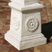 English Rosette Garden Sculptural Grand Plinth