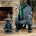 Celtic Dragon Throne Arm Chair