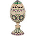 The Emerald Collection Faberge-Style Enameled Minishka Egg