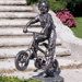Out for a Ride Garden Statue