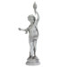 Lighting the Heavens Grande Left Arm Raised Cherub Sentinel Statue
