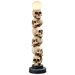 Skulls Spire Lighted Sculpture