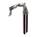 Ecstasy Pewter Walking Stick