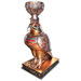 Horus, the Egyptian Winged Falcon: Sculptural Urn