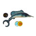 Marlin Fish Cast Iron Bottle Opener