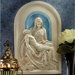 The Pieta (1499) Lunette Wall Sculpture