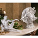 The Creation of Adam Bonded Marble Statue Set