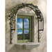 Thornbury Ornamental Garden Window Trellis Wall Decor