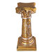 The Temple of Ramses Egyptian Column Pedestal Plant Stand