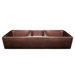 Copperhaus Large 53" x 19" Triple Bowl Undermount Farmhouse Sink