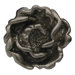 Cabinetry Hardware Solid Brass Rosette Shaped Knob 