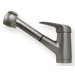 Dolphin One Handle Single Hole Kitchen Faucet with Pull-Out Spray