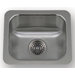 New England Undermount Small Semi Square Kitchen Sink