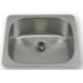 New England Undermount Large Semi Square Kitchen Sink