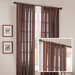 Brighton Wide Stripe Panel in Chocolate