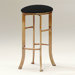 High Rise Backless Contemporary Swivel Barstool