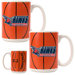 NBA Gameball Coffee Mug (Set of 2)