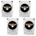 NBA Square Shot Glass 4 Piece Set