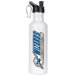 NBA 26oz Stainless Steel Water Bottle with Pop-up Spout in White