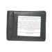 RFID Blocking Double ID Flat Fold Wallet