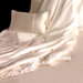 French Pleat Silk-Filled Throw