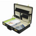 Shoulder Grain Leather Attache