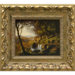 Waterfall, Giclee on Framed Canvas