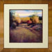 Fall Vision (Green Left and Right) Framed Print