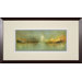 Misty Harbor Giclee Framed Print