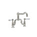 Country Bath Centerset Bridge Faucet with Double Handles