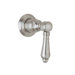 Volume Control Trim with Porcelain Lever in Polished Nickel