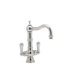 Perrin and Rowe Mono Two Handle Centerset Single Hole Dual Lever Picardie Bar Faucet