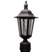 Kiss Series 1 Light Outdoor Post Lantern
