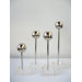OH Steel and Lucite Candelestick Holder