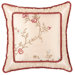 Cornelia Shirred Pillow with Brush Fringe