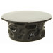 Round Ripple Cake Plate