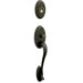 Wakefield Handleset with St. Annes Interior Lever