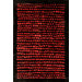 Royal Shag Black/Red Rug