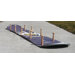 Snow Board Coat Rack with Wooden Peg