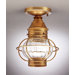 Onion Socket Caged Semi Flush Mount