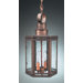Hardwick 17.5" Two Candelabra Sockets Hexagon Hanging Lantern with Galley